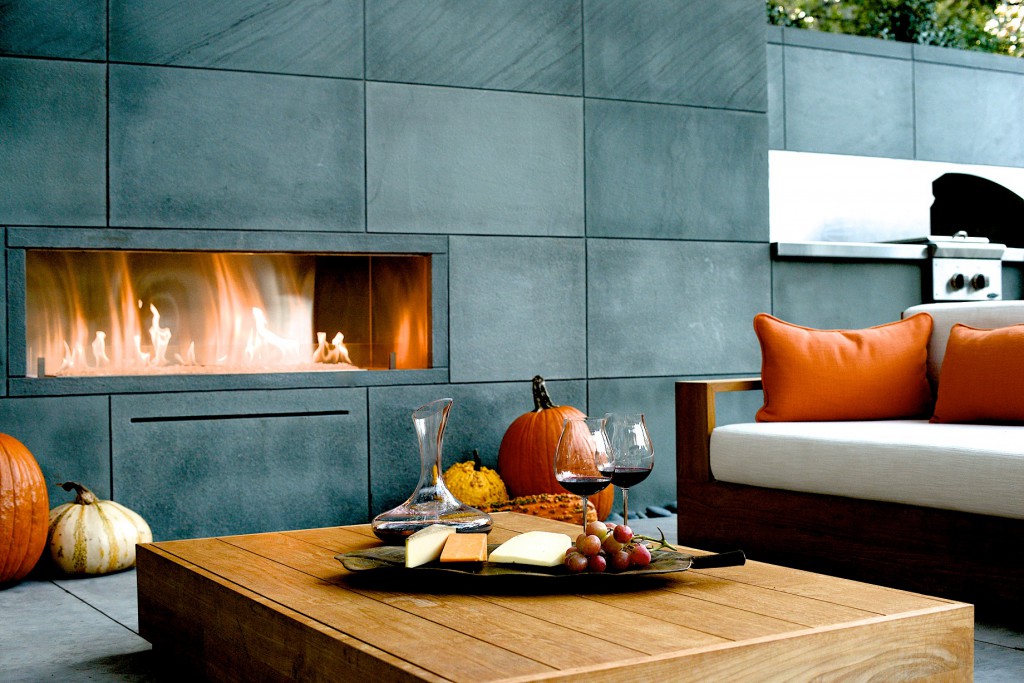 Bonick Landscaping Outdoor Fireplace and Living Design wins Award in SPARK Annual Design Competition  