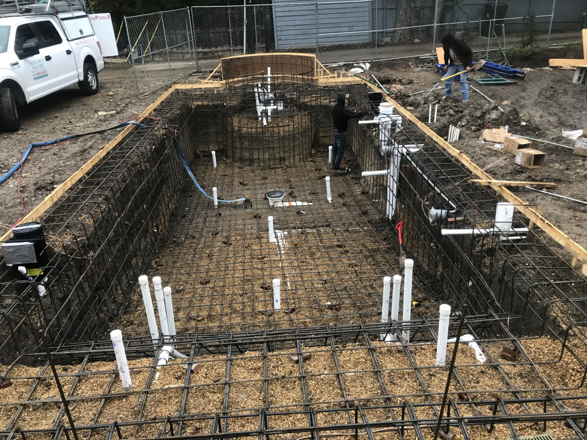 plunge pool construction